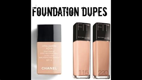 dupe for chanel lift lumiere foundation|Foundation similar to Chanel Vitalumiere .